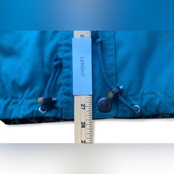 Vintage Bogner Women’s Ski Jacket Size 12 Green Embroidered Hooded Multi-Pocket - Picture 8 of 14